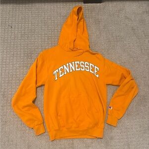 Champion Bright Orange Athletic Hoodie